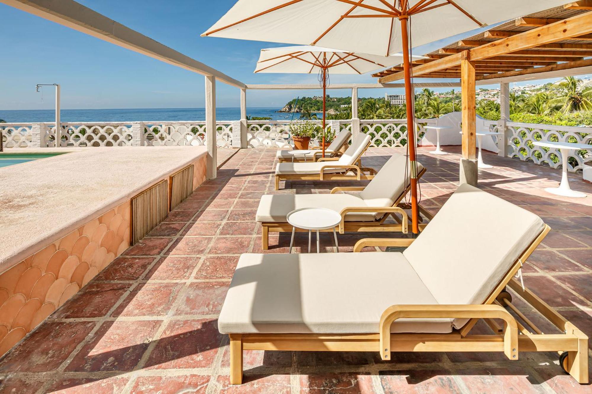 Hotel Flor De Maria Puerto Escondido  Esterno foto